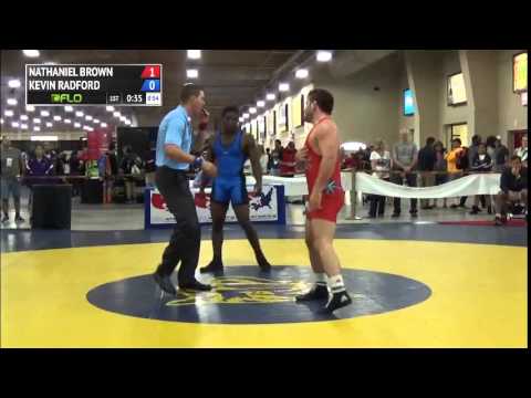 86 kg CR3 - Nathaniel Brown (LVAC) vs Kevin Radford (Arizona State)