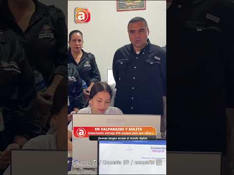 Gobernación Caquetá entrega 848 equipos en Valparaíso y Solita, los niños entren al mundo digital.