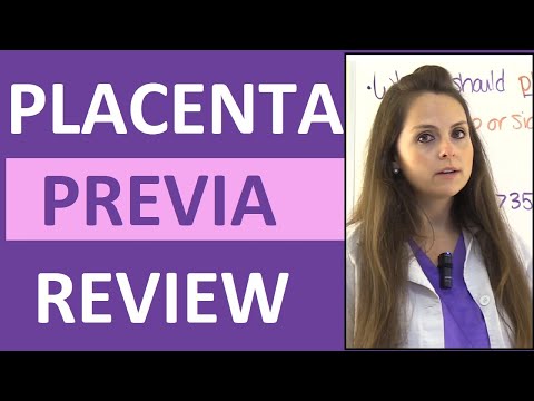 Pflegebehandlung bei Placenta praevia, Symptome, Arten, Ursachen, NCLEX-Vorlesung