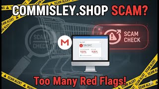 commisely.shop review || Is Commisely.shop legit or a scam?
