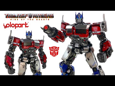 The ULTIMATE ROTB OPTIMUS PRIME! Yolopark Transformers AMK PRO Series DIECAST Figure Review (2025)
