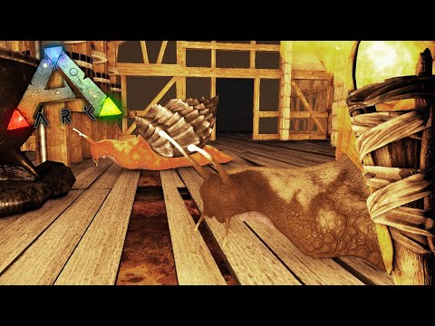 ARK PRIMITIVO #33 - O Farm de Cimento INFINITO! Domando Achatinas!
