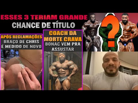 Ramy projects Top 3 at Olympia + Bonac at 120 kg - Chad hit the hammer + Lins injured