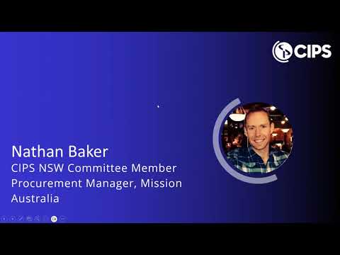 CIPS ANZ Webinar - How to maximise Indigenous Engagement in the Supply Chain