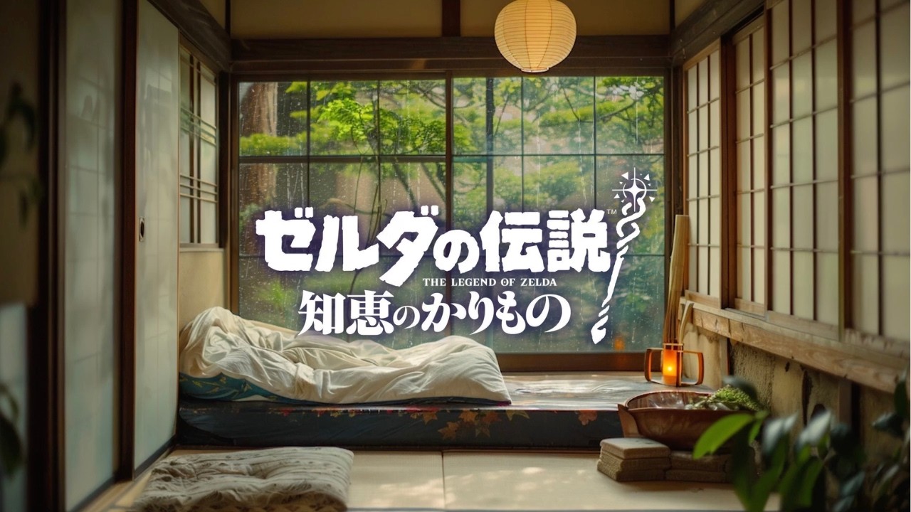 【ゼルダ 知恵のかりもの】 メインテーマ(ハイラル平原)｜やさしいピアノに包まれる癒しのひととき【睡眠・作業用】