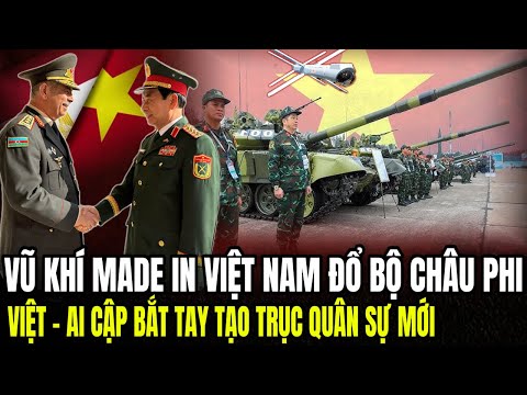 MADE IN VIETNAM Weapons Land in Africa: Vietnam - Egypt Join Hands to Create New Military Command...