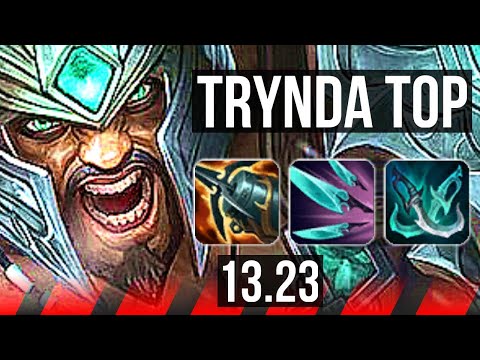 TRYNDA vs POPPY (TOP) | Comeback, Rank 7 Trynda, 1.6M mastery, 700+ games | NA Challenger | 13.23
