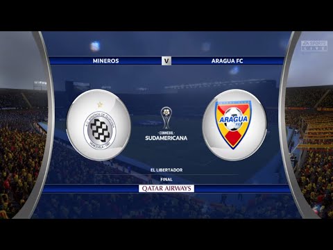MINEROS DE GUAYANA VS ARAGUA - CONMEBOL SUDAMERICANA (FIFA 21)