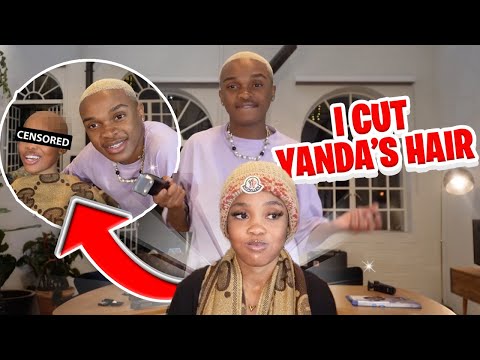 I CUT YANDA'S HAIR IN MY NEW LOFT | Reggie Mohlabi Vlogs
