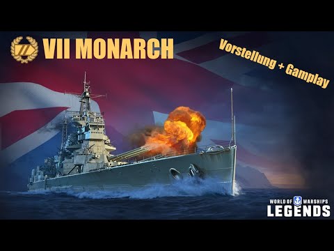 MONARCH - Vorstellung und erstes Gameplay - World of Warships Legends