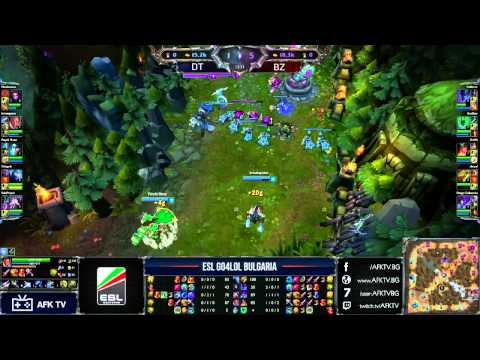 Go4LoL Bulgaria #142: final DT vs. BZ