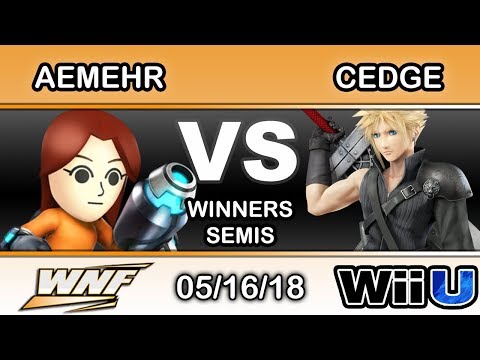 WNF 2.3 - AEMehr (Mii Gunner) Vs. Cedge (Cloud) Winners Semis - Smash 4