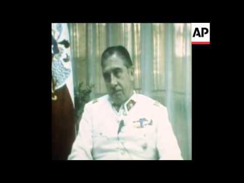 SYND  2-1-74 INTERVIEW WITH GENERAL PINOCHET IN SANTIAGO