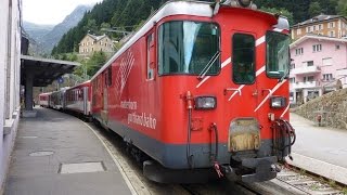 preview picture of video 'Swiss Trains: Gotthard Pass, Göschenen to Andermatt, 14Sep14'