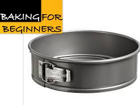How to Measure Baking Tins/Pans