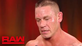 Download lagu John Cena needs to refocus before entering the Elimination Chamber: Raw, Feb. 19, 2018 mp3