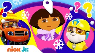 Winter Adventures w/ Dora Blaze & PAW Patrol! 