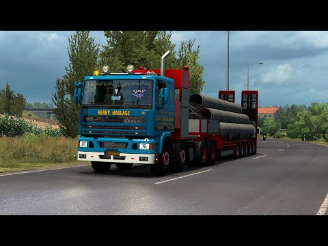 ETS2 1.38 / / ProMods 2.50 / Skopje ____ Kavala //// DAF 95ATI........