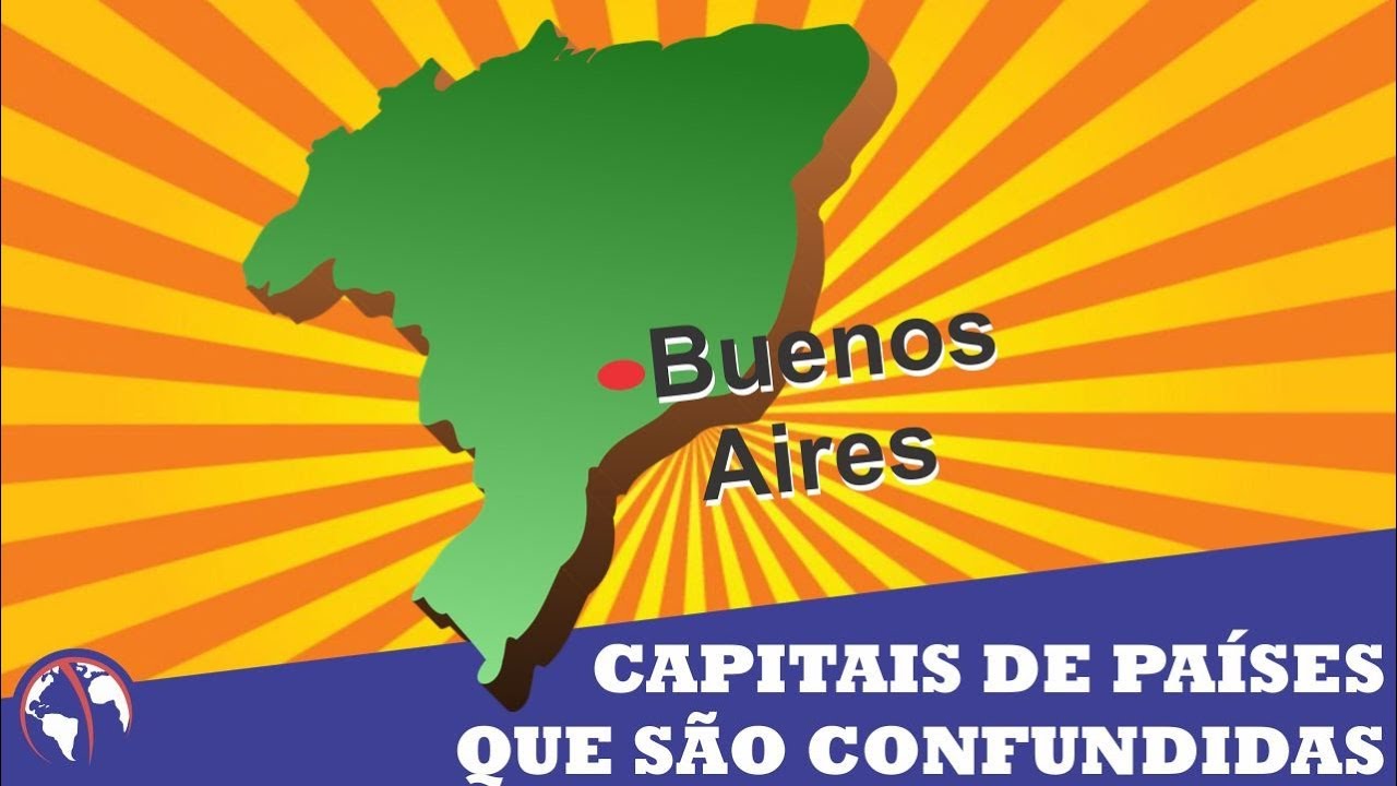 Capitais de países que são confundidas