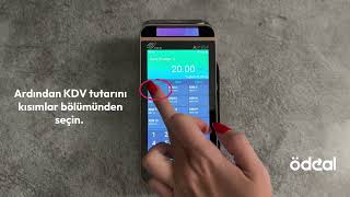 A910SF Android Yazar Kasa POS’ta Nakit Ödeme Nasıl Alınır?