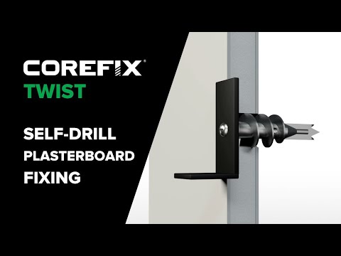 Corefix TWIST Self-Drilling Plasterboard Fixing