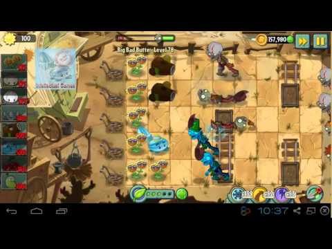 Big Bad Butte Level 77 to 79 Lost 3 Lawn Mower PvZ 2 Endless Zone