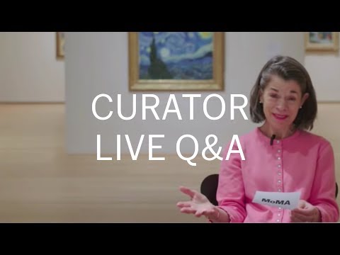 Art gallery curator video 4