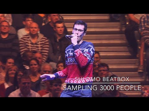 Shlomo Beatbox - sampling 3000 people FULL HD VERSION