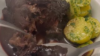 7時間だけ煮込む牛頬肉のブレゼがうま過ぎた。