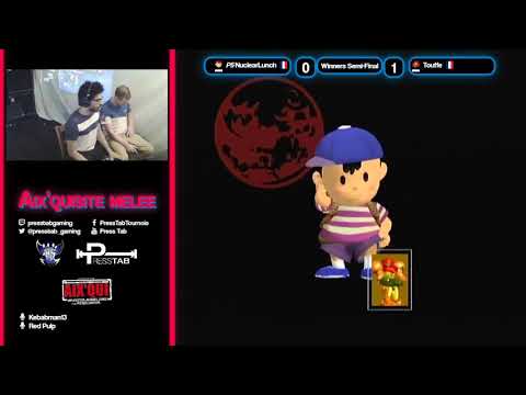 NuclearLunch VS Touffe - WSF - Melee Singles Top 8 - Aix'quisite Melee