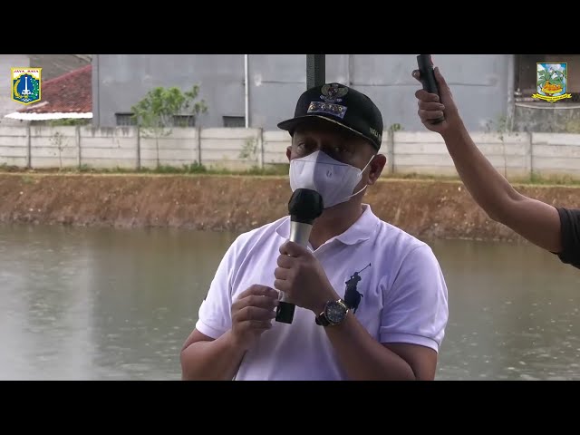 WALIKOTA JS MENINJAU WADUK KESATUAN JAKARSA