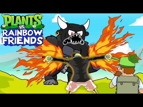 Rainbow Friends in Plants vs Zombies - PVZ Funny Moments (Full Series)