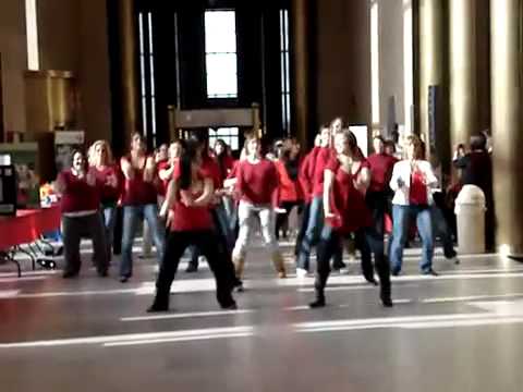 Zumba Flash Mob at ND State Capitol