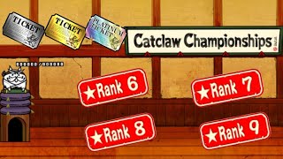 The Battle Cats - Catclaw Championships #2 [ Rank 6 ~ 9★ ] ( Version 14.0 )