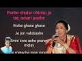 Mon Meteche Mon Moyuri Karaoke