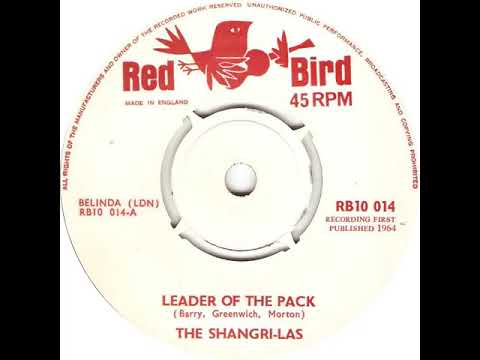 UK New Entry 1965 (10) The Shangri Las - Leader Of The Pack