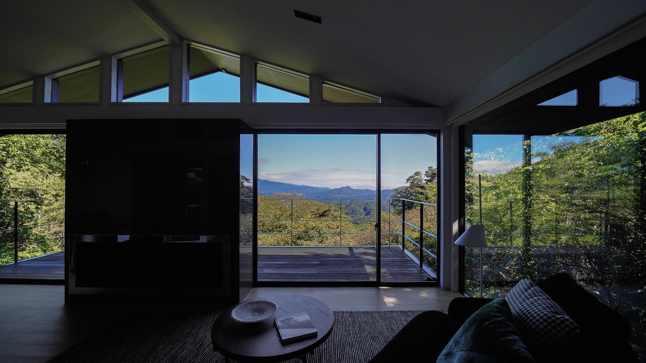 【至極の別邸】高台からの眺望を独り占めする家｜Luxury Villa Roomtour