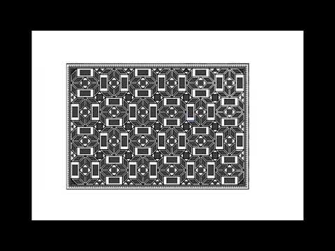 Animazione geogebra del mosaico di piazza Fabbri