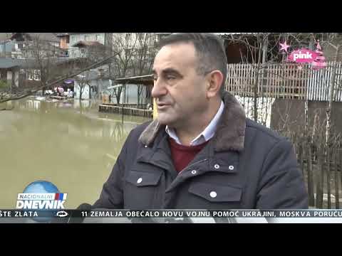 NACIONALNI DNEVNIK - Poplavljeno pribojsko naselje Luka