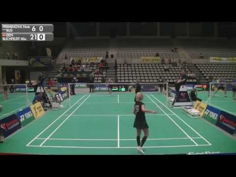 Natalia Perminova vs Mia Blichfeldt  (WS, Round 32) - 2015 Belgian International