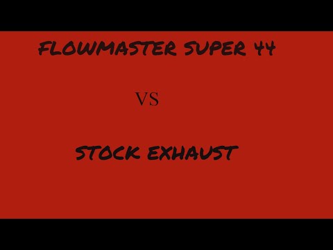 New Dodge Charger Exhaust Install: Flowmaster Super 44s American Thunder!