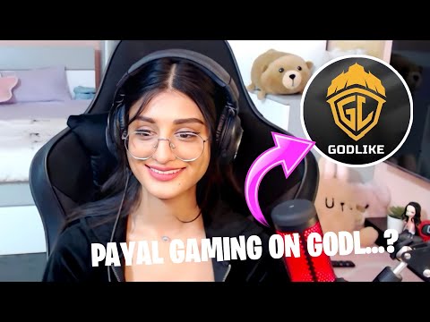 @PAYALGAMING On GodL😍❤️||How Payal Join @S8ULGG😱🔥||