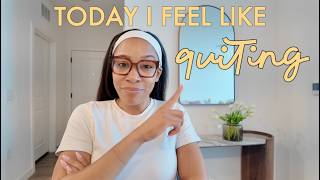 Today I Feel Like Quitting (So I Did This Instead) | Try the 12 Week Year
