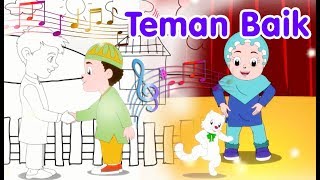 Download lagu Teman Baik | Diva Bernyanyi | Lagu Anak Channel mp3