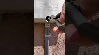 How to take off a terminator lock from cable box.