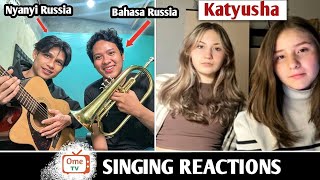 Download lagu Mereka Terkejut 2 kali ketika Dinyanyiin Lagu & ngobrol pake bahasa mereka | SINGING REACTIONS OmeTV mp3 Download lagu Mereka Terkejut 2 kali ketika Dinyanyiin Lagu & ngobrol pake bahasa mereka | SINGING REACTIONS OmeTV mp3