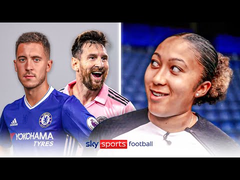 Lionel Messi or Prime Eden Hazard? | Quickfire Questions with Chelsea's Lauren James!