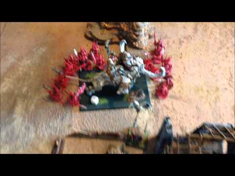 Age Of Sigmar Battle Report #1: Oger gegen Khornedämonen (Ger)