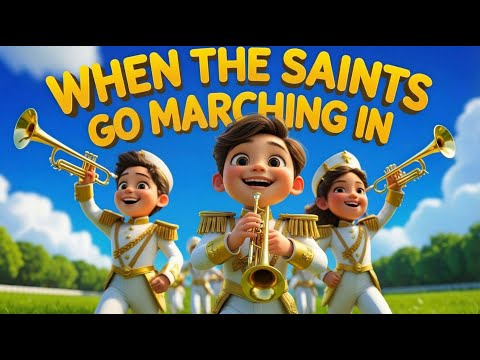 When the Saints Go Marching In |  Christian Action Song | Christian Song for Kids