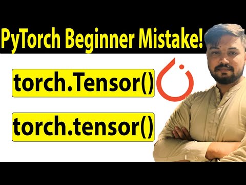 torch.tensor() vs torch.Tensor() Explained — PyTorch Beginner Mistake!